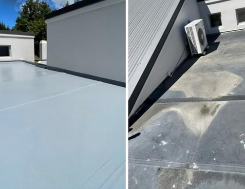 Butynol roof repair project Christchurch - flat roof leak repair specialists NZ